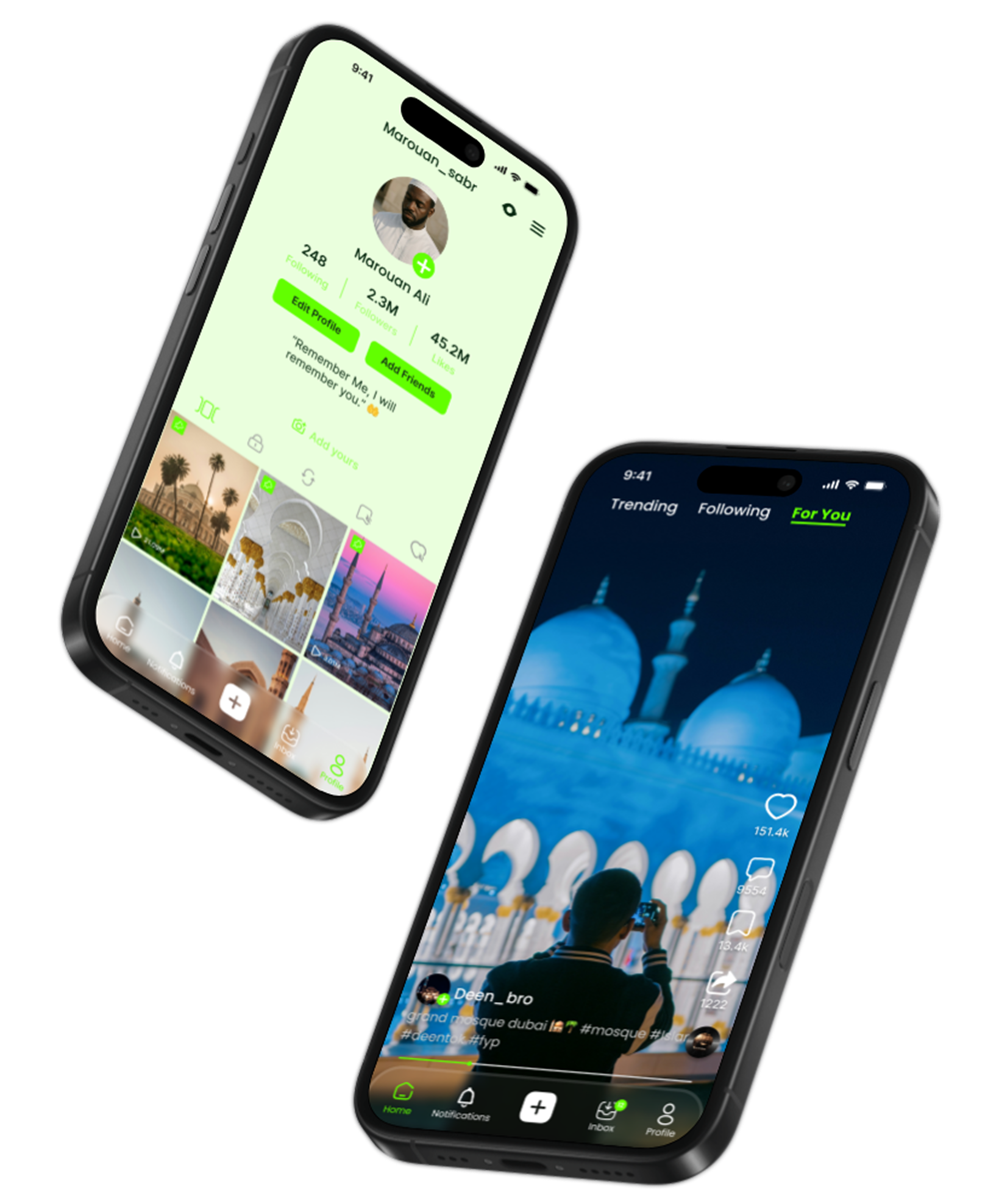 DeenTok app preview